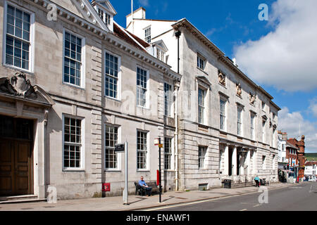 Lewes Town Hall East Sussex Regno Unito Foto Stock