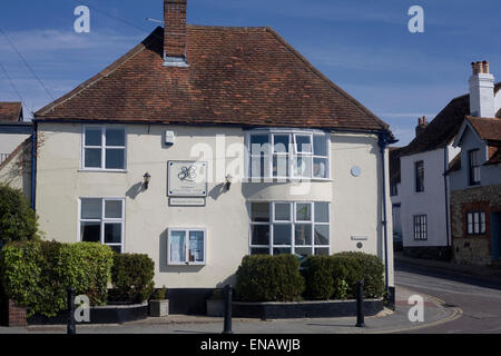 36 Sul quay ristorante alla fine di South Street a Peschici Hampshire Foto Stock