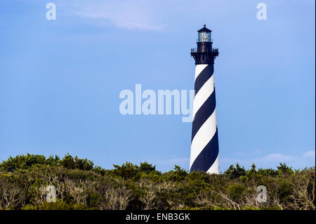 Cape Hatteras lighthouse, Outer Banks, North Carolina, STATI UNITI D'AMERICA Foto Stock