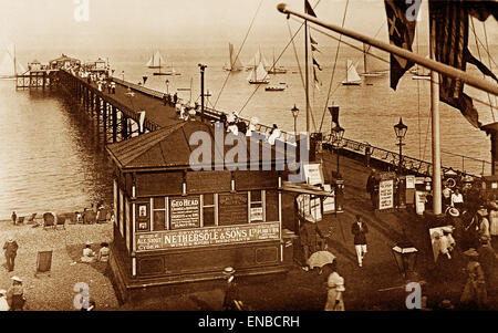 Trattare pier Kent 1900 Foto Stock