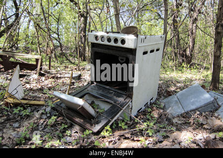 Chernobyl, in Ucraina. Il 1 maggio, 2015. Uno dei due reattori della centrale nucleare di Chernobyl è esploso durante una prova di potenza nel 1986. 47.000 persone della città di pripjat furono evacuati dopo l esplosione del 26 aprile 1986. Gli ucraini il XXV anniversario del mondo peggiore potenza nucleare incidente su 01 maggio 2015 © Nazar Furyk/ZUMA filo/ZUMAPRESS.com/Alamy Live News Foto Stock