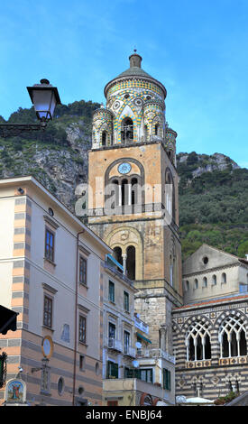 Campanile del Duomo di Sant Andrea Amalfi Italia Foto Stock