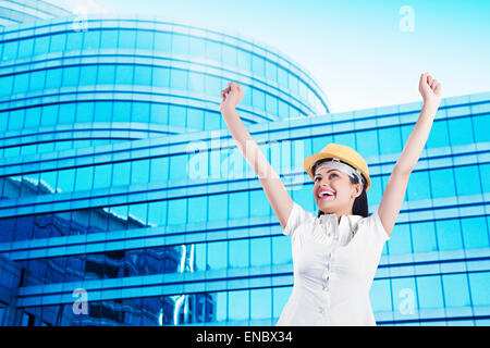 1 Architetto indiano Donna Vittoria godere Foto Stock