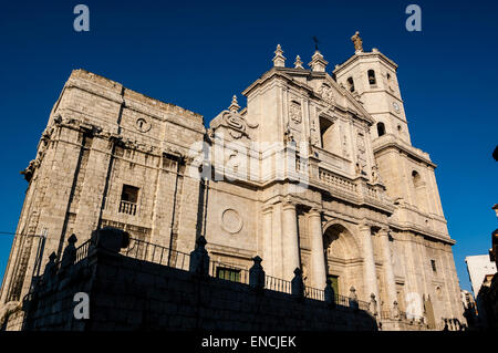 Cattedrale di Valladolid, Cattedrale di nostra Signora dell'Assunzione, Catedral de Nuestra Señora de la Asunción, Valladolid, Castilla y León, Spagna Foto Stock