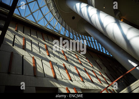 'Centro città di Atlanta in Georgia USA dettaglio interni di The Westin Peachtree Plaza, Atlanta è un albergo grattacielo su Peachtree Stree Foto Stock