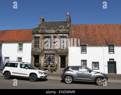 Falkland street scene Fife Scozia Aprile 2015 Foto Stock