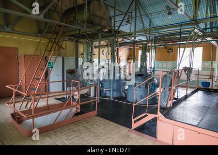 Equipaggiamento del serbatoio. E farmaceutica industria chimica. Fabbricazione su impianto Foto Stock