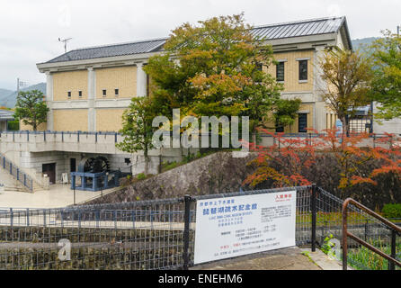 Il Lago Biwa Canal Museum di Kyoto, Sakyo-ku, Kyoto, Kansai, Giappone Foto Stock