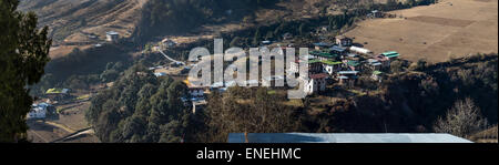 Rukubji, Wangdue Phodrang, Western Bhutan - Asia Foto Stock