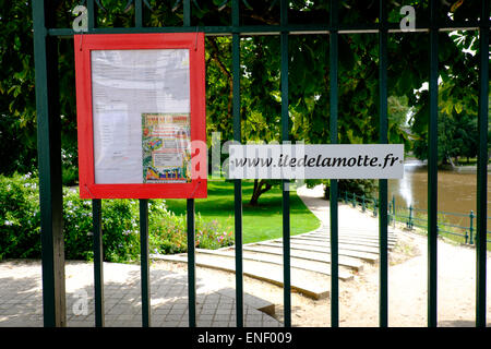 Centro del comune di Romorantin-Lanthenay in Loir-et-Cher reparto, Francia Foto Stock