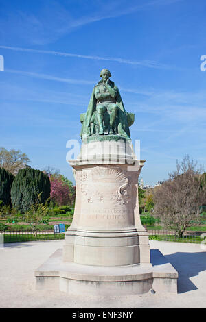Statua de jean-Baptiste de lamarck Foto Stock