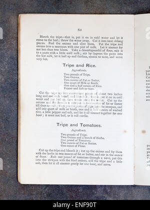 La trippa e riso da semplici ricette di cucina Prenota dalla onorevole Charles Clarke nazionale per la scuola di formazione per la cucina Foto Stock