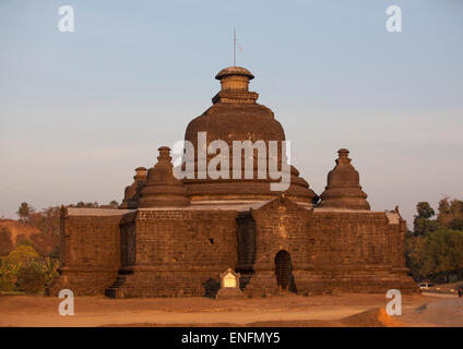 Le-myet-hna tempio, Mrauk U, Myanmar Foto Stock