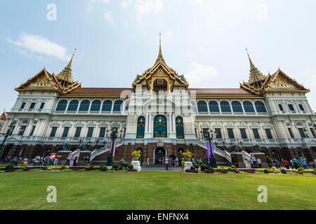 Chakri Maha Prasat al Grand Palace, residenza del Re di Thailandia, Bangkok, Thailandia Foto Stock