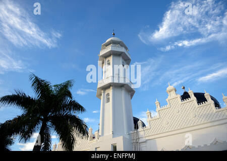 Minareto, Grande Moschea, Banda Aceh, Indonesia Foto Stock