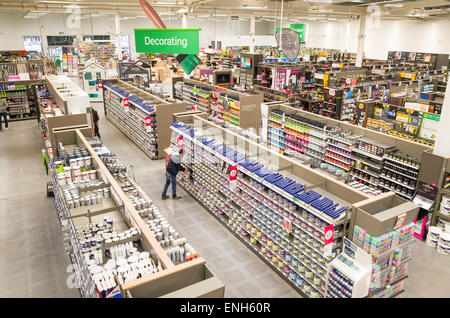 Negozio Homebase, England, Regno Unito Foto Stock