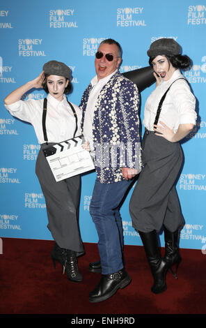 Sydney, Australia. 6 maggio 2015. Nella foto è raffigurato il 1920s inaugura con tbc. La sessantaduesima Sidney Film Festival programma fu lanciato a Barnet Long Room, Customs House, 31 Alfred Street, Circular Quay. Credito: Richard Milnes/Alamy Live News Foto Stock