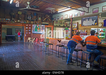 L'aborigeno Creek Hotel, famoso come il pub featured in Crocodile Dundee Foto Stock