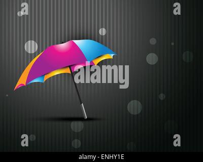 Ombrello elegante design del vettore Illustrazione Vettoriale