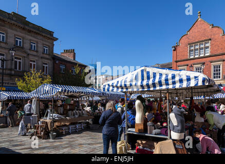 Melasso mensile Mercato in Macclesfield Foto Stock