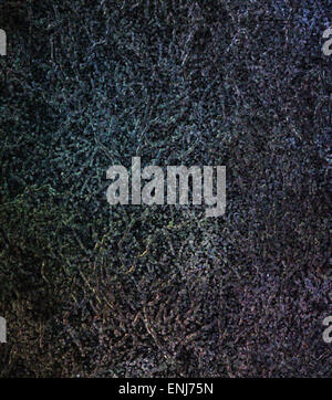 Scuro dello sfondo astratta realizzata in mosaico con irregolare effetto visivo Foto Stock