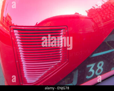 Londra autobus Routemaster dettaglio Foto Stock