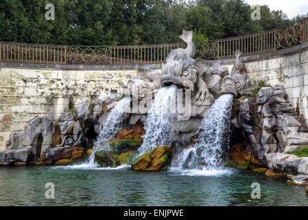 Il Palazzo Reale di Caserta, Caserta, Campania, Italia Foto Stock