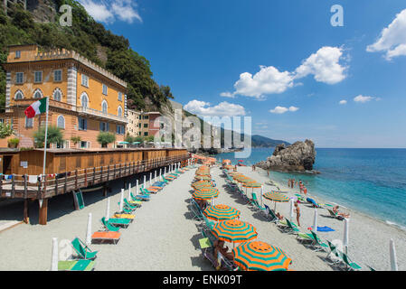 Monterosso al Mare, le Cinque Terre, Sito Patrimonio Mondiale dell'UNESCO, Liguria, Italia, Europa Foto Stock