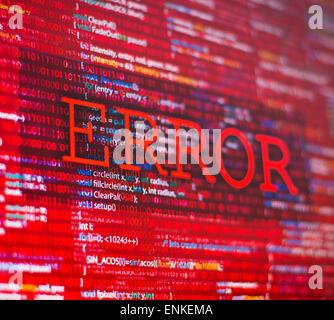 Errore Foto Stock
