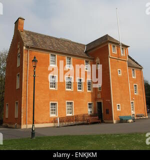 Esterno della casa pittencrieff dunfermline fife scozia aprile 2015 Foto Stock