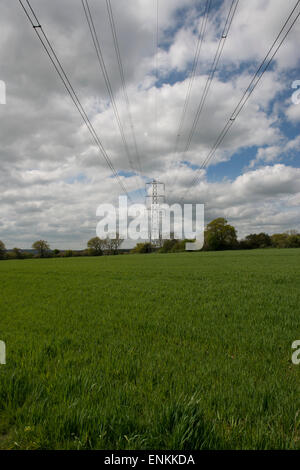 Hs2 ferroviaria sito di taglio Great Missenden a sud Heath Buckinghamshire Foto Stock