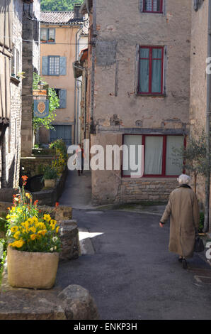 San Antonin de Nobili Val, Tarn et Garonne, SW FRANCIA Foto Stock