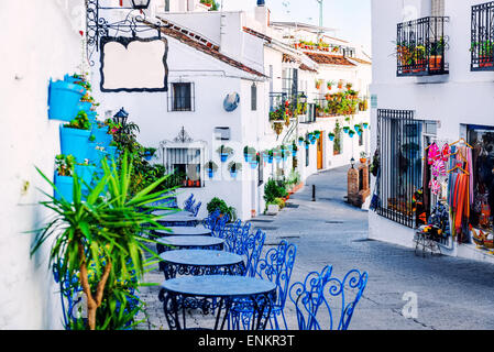 Strada di Mijas Foto Stock