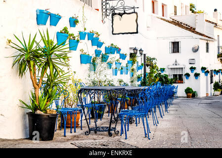 Strada di Mijas Foto Stock