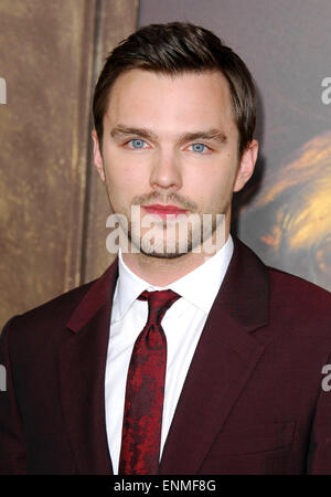Los Angeles, California, USA. Il 7 maggio, 2015. Nicholas Hoult Mad Max Fury Road Premiere del film 07/05/2015 Hollywood Credito: dpa picture alliance/Alamy Live News Foto Stock