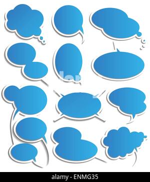 Serie di fumetti Illustrazione Vettoriale