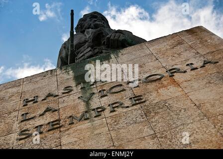 Ernesto Che Guevara il Mausoleo di Santa Clara, Cuba. Foto Stock