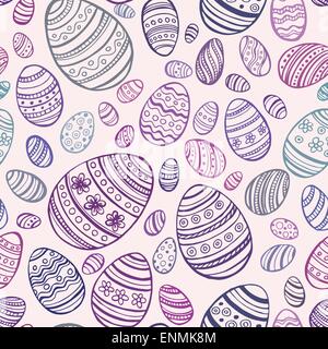 Uovo di Pasqua. Vector pattern seamless EPS 10 Illustrazione Vettoriale