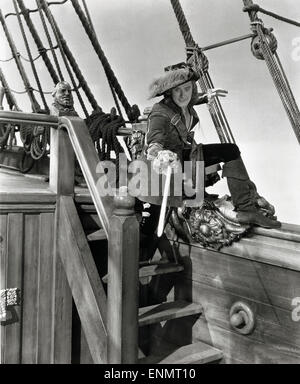 Capitano di sangue, USA 1935, aka: Kapitän sangue, Unter Piratenflagge, Regie: Michael Curtiz, Darsteller: Errol Flynn Foto Stock