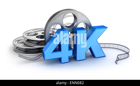 Ultra HD 4k icona Foto Stock