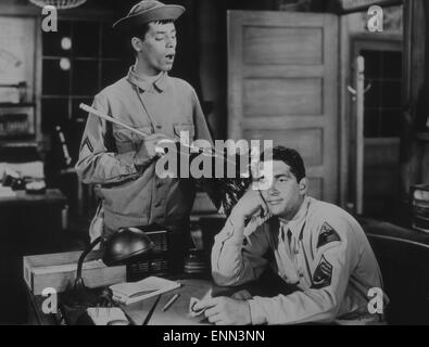 Jumping Jack, USA 1952, aka: Schrecken der Division, Regie: Norman Taurog, Darsteller: Jerry Lewis, Dean Martin Foto Stock