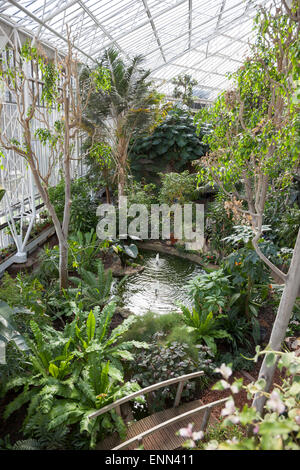 Conservatorio di Barbican all'interno del Barbican Centre di Londra, Inghilterra Foto Stock