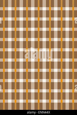 Intersecando beige e strisce di colore arancione su sfondo chiaro Illustrazione Vettoriale