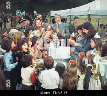 Il presagio, Großbritannien/USA 1976, aka: Das Omen, Regie: Richard Donner, Darsteller: Gregory Peck, Harvey Stephens, Lee Remick Foto Stock