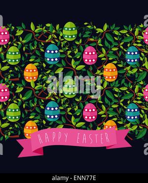 Pasqua pattern senza giunture Illustrazione Vettoriale