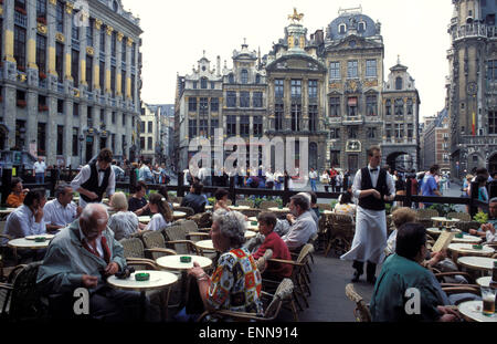 BEL, Belgio, a Bruxelles, la Grand Place. BEL, Belgien, Bruessel, der Grand Place. Foto Stock