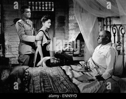 Cinque tombe ad Il Cairo, USA 1943, aka: Fünf Gräber bis Kairo, Regie: Billy Wilder, Darsteller: Peter van Eyck, Anne Baxter, Erich Foto Stock