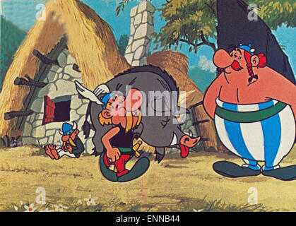 Asterix le Gaulois, Frankreich 1967, Asterix der Gallier, Regie: Ray Goossens, Asterix e Obelix Foto Stock