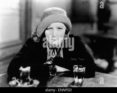 Anna Christie, USA 1930, Regie: Clarence Brown, Darsteller: Greta Garbo Foto Stock