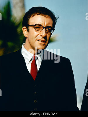 Der britische Schauspieler Peter Sellers, 1970er Jahre. Foto Stock